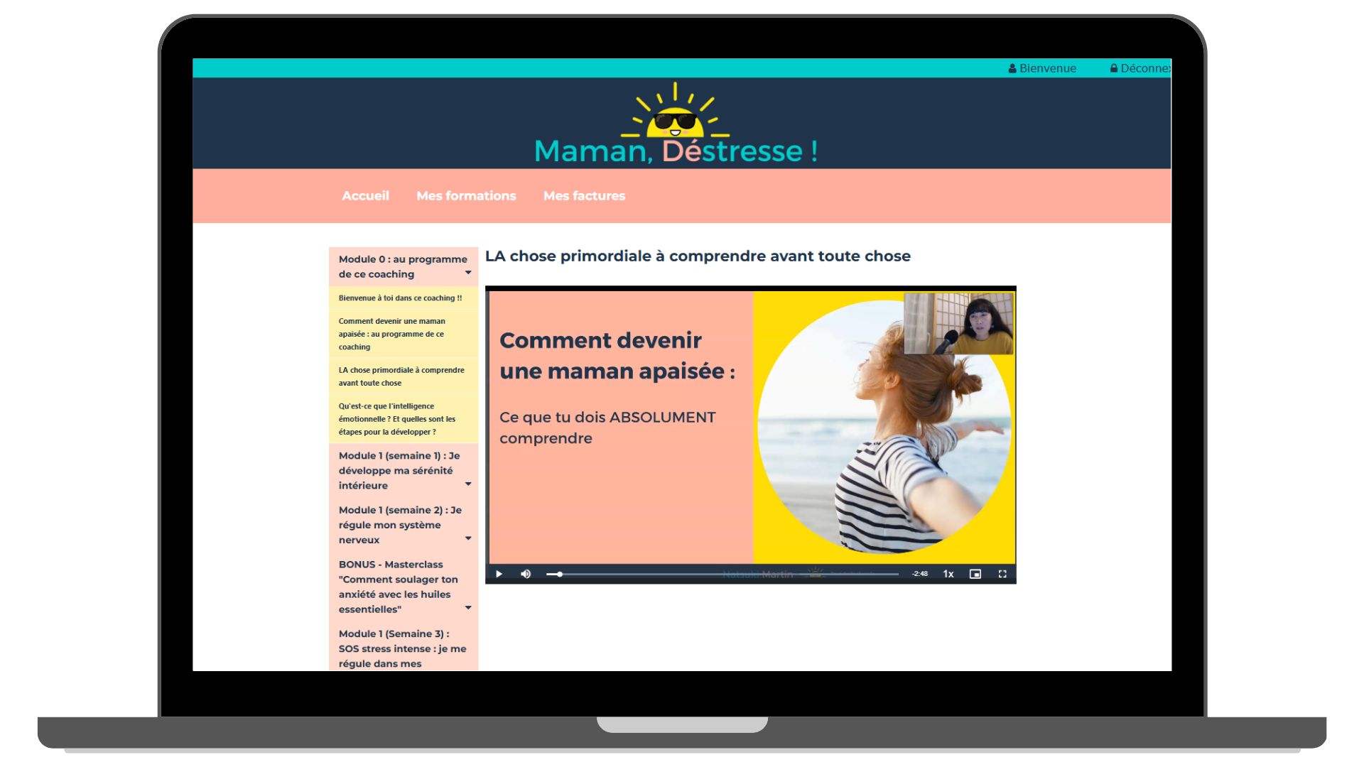 Mock-up Maman Apaisée
